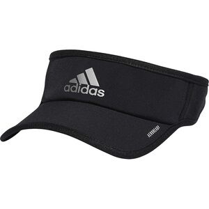 Adidas AeroReady  Visor – Black/White Adjustable - Unisex